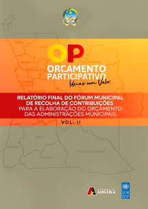 ORÇAMENTO PARTICIPATIVO - RELATÓRIO VOL.02